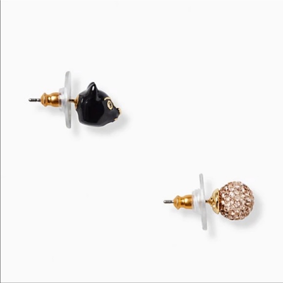Kate Spade House Cat Earrings - Picture 4 of 5
